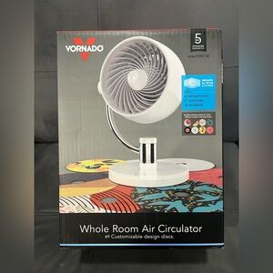 Vornado Whole Room Air Circulator Fan in White